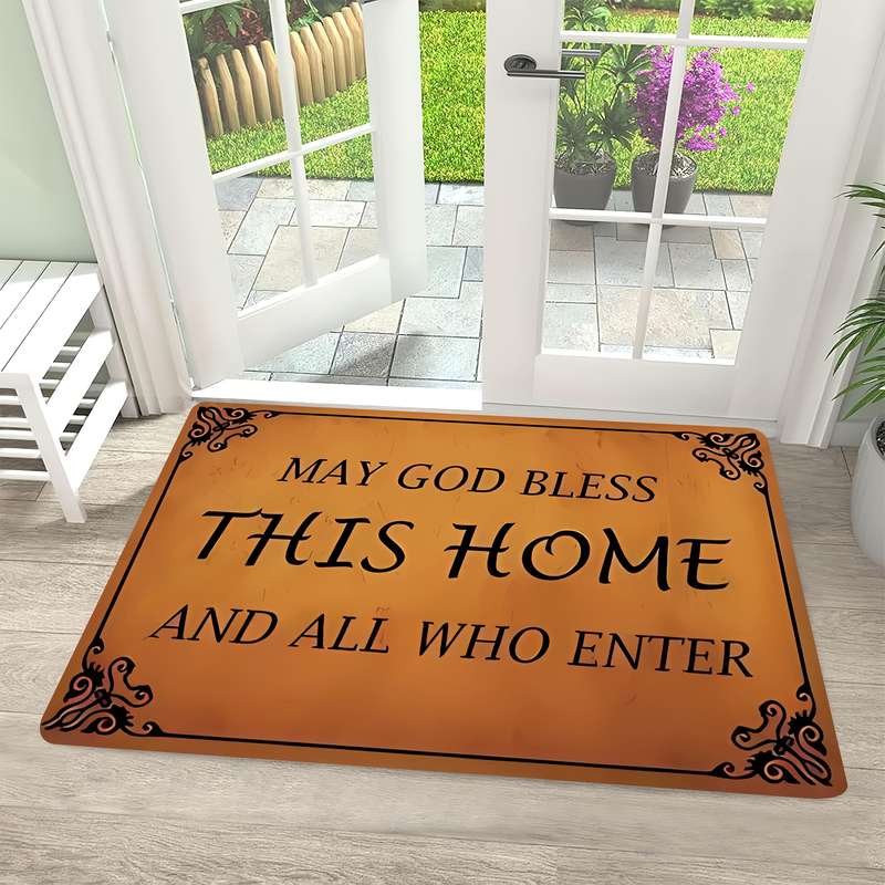 1Pc 15.74x23.62inch 40x60cm Floor Mat