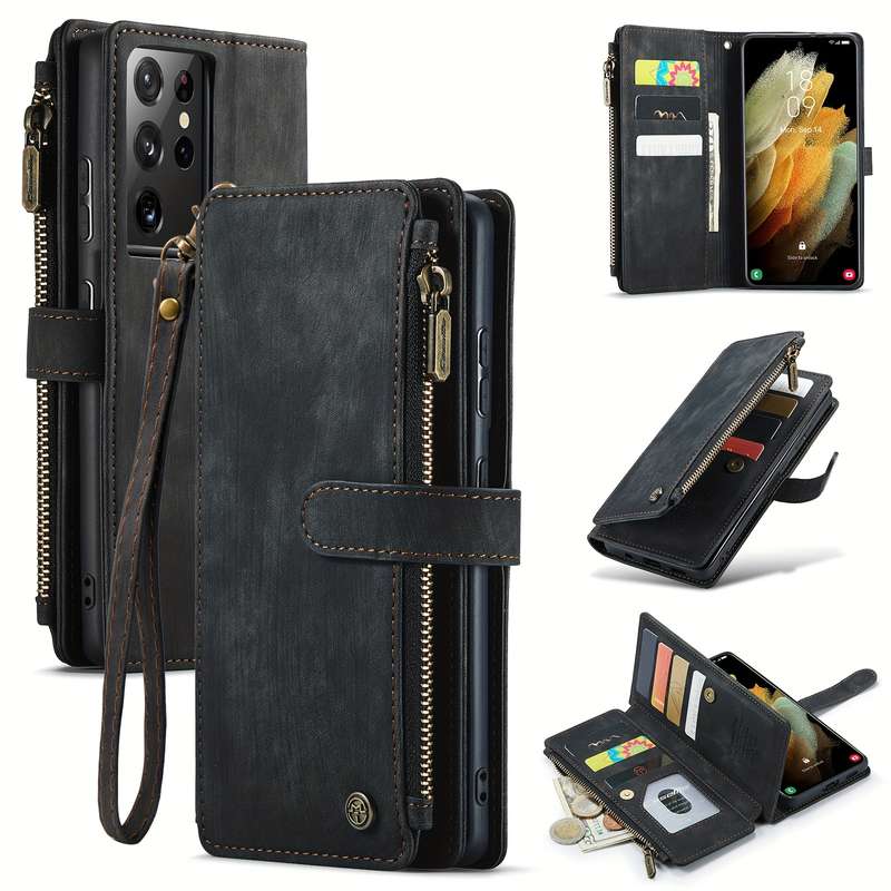 1pc Black For Samsung Galaxy S21 Ultra 5G Phone Cases