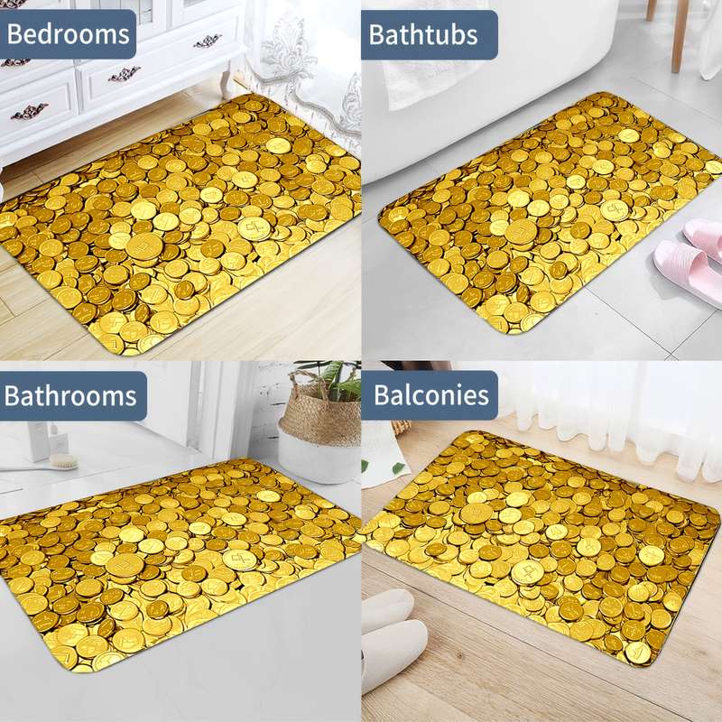 1Pc 50x80cm Floor Mat