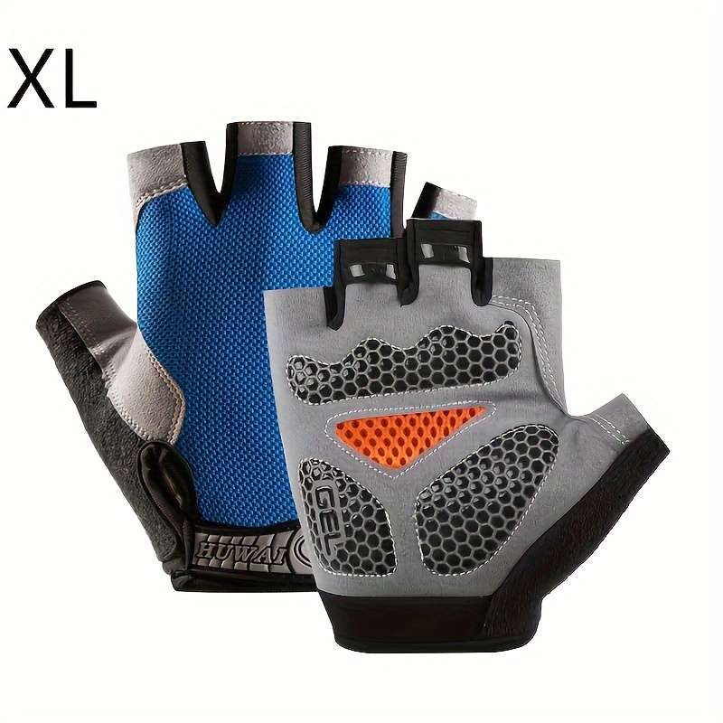 1 Pair Blue Size XL Outdoor Sports Gloves