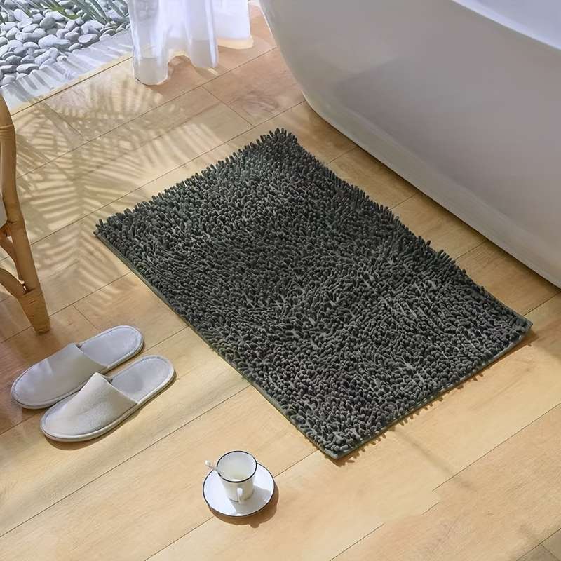 1Pc Dark Gray 40x60cm 15.74x23.62inch Floor Mat