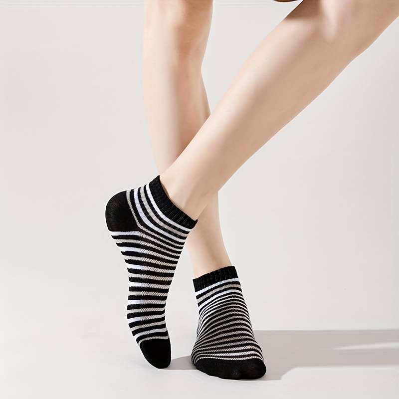 20 Pairs Mixed Color One Size High Elastic Socks