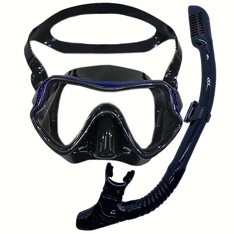 1pc Professional Snorkeling Dive Mask Set Anti-Fog Leak-Proof Dry Adult Snorkeling Goggles