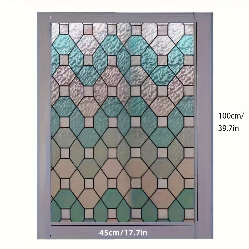 1pc 45x100cm 17.71x39.3in Quantity 1 pc Door And Window Stickers