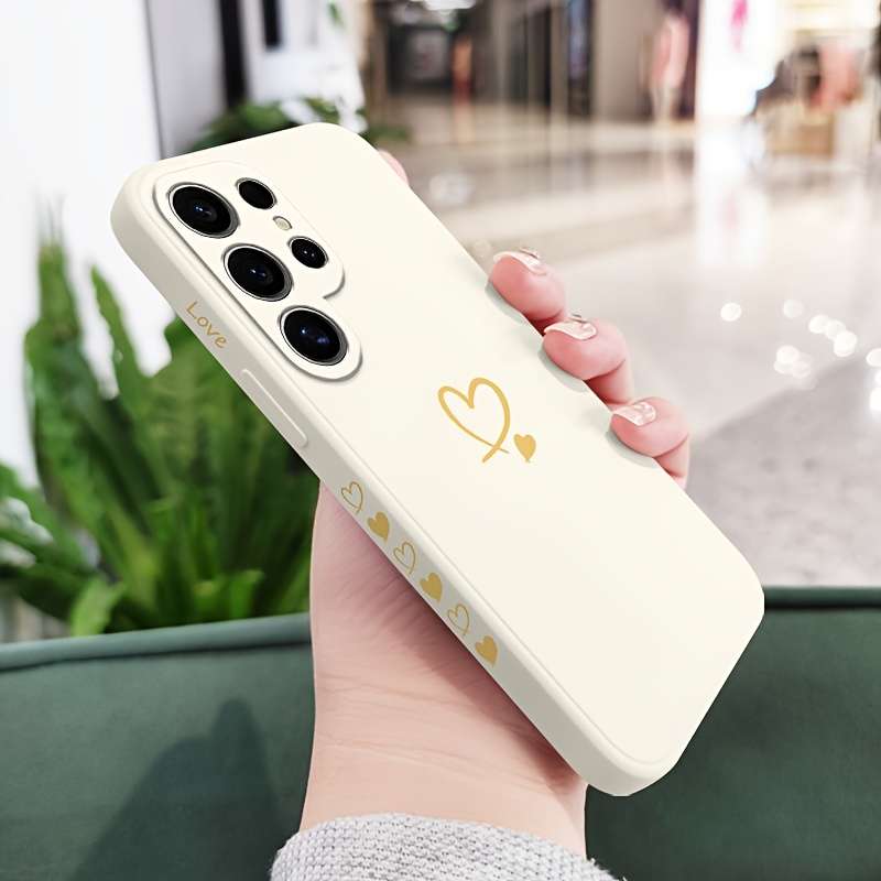 1pc White For Samsung Galaxy S25 Ultra Phone Cases