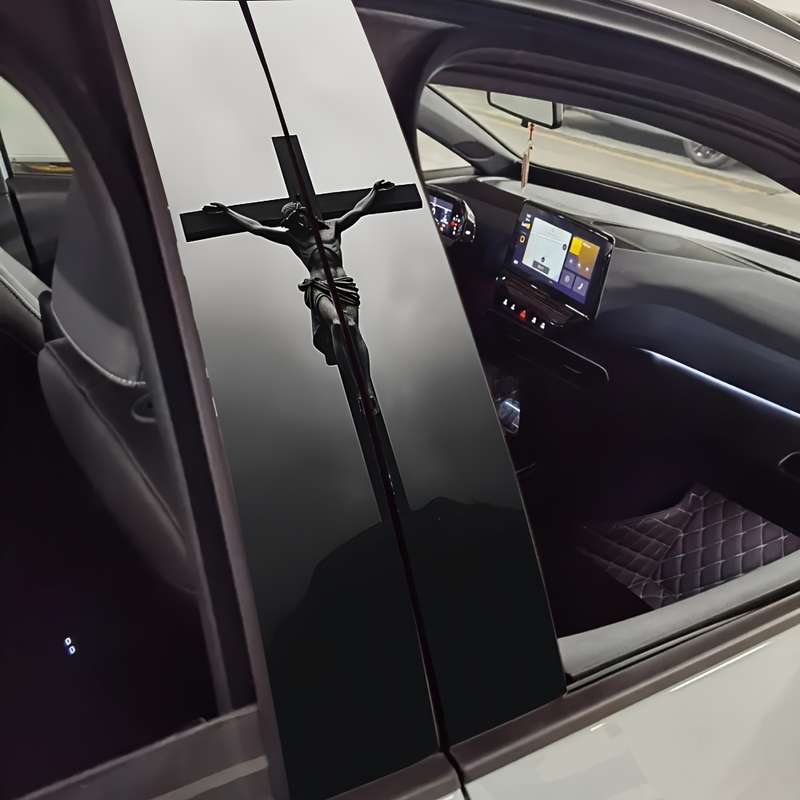 2pcs  25cm50cm Jesus Christian Themed Stickers