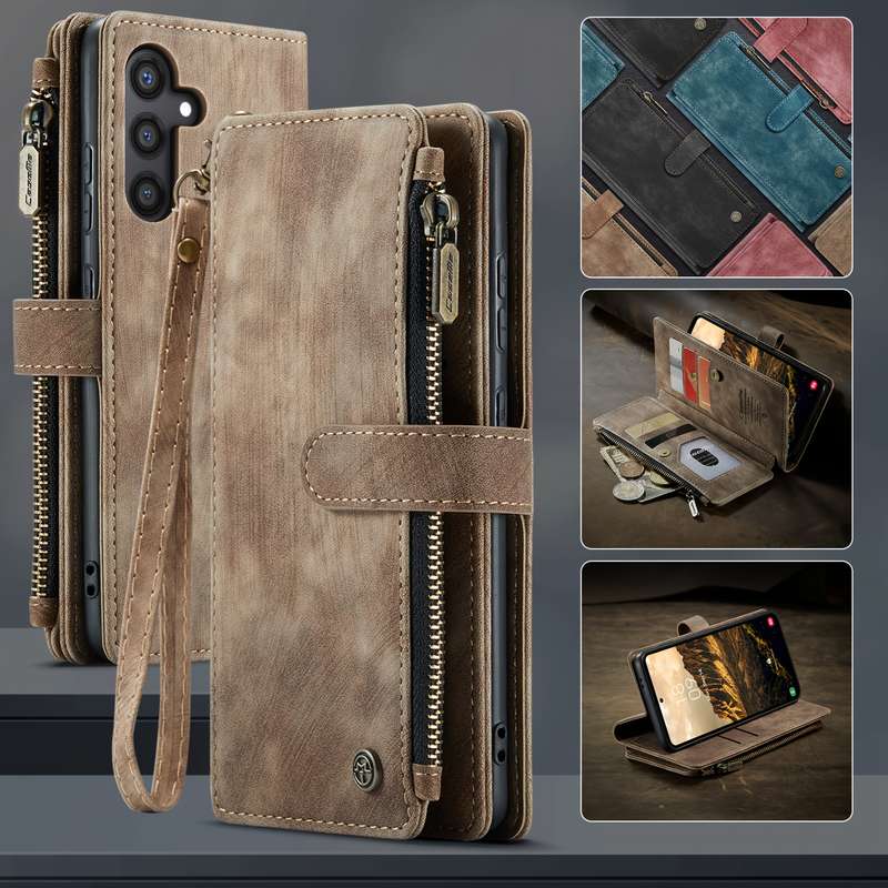 1pc Brown For Samsung Galaxy S24 Phone Cases