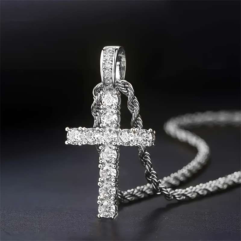 1 Piece Golden Jesus Theme Pendant