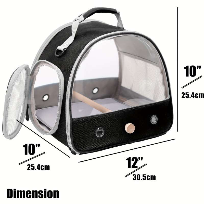 1pc Gray Pet Bag