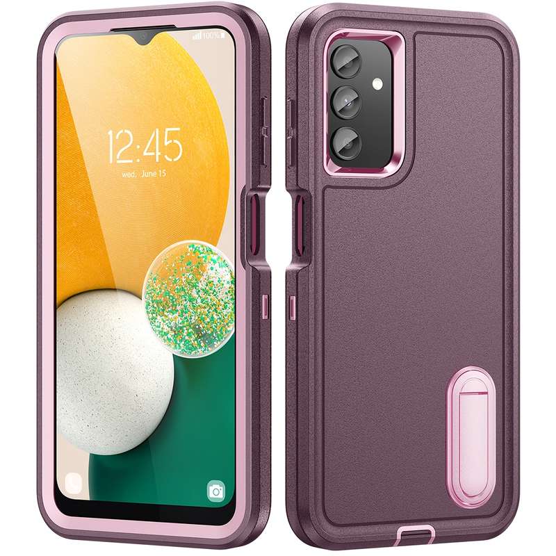 1pc Purple Add  Pink For Samsung Galaxy A03S USA Version Phone Cases