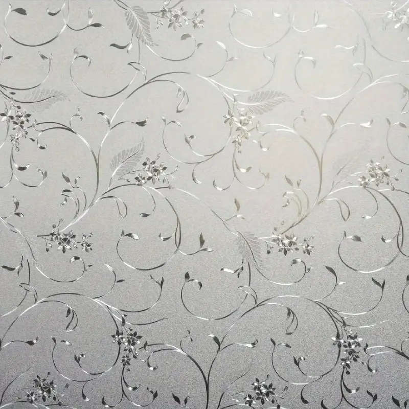 1 x Classic Frosted Vine Window Film