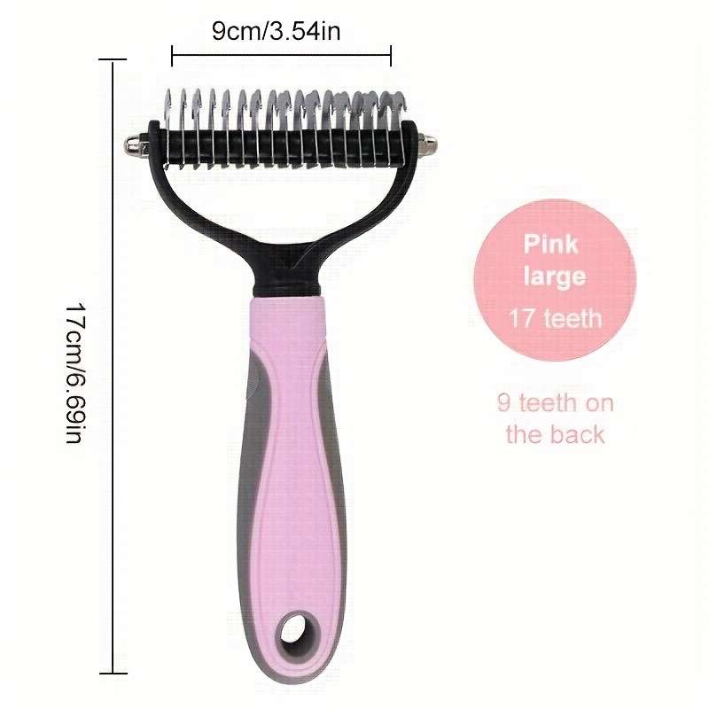 1pc Pink Size LPet Comb