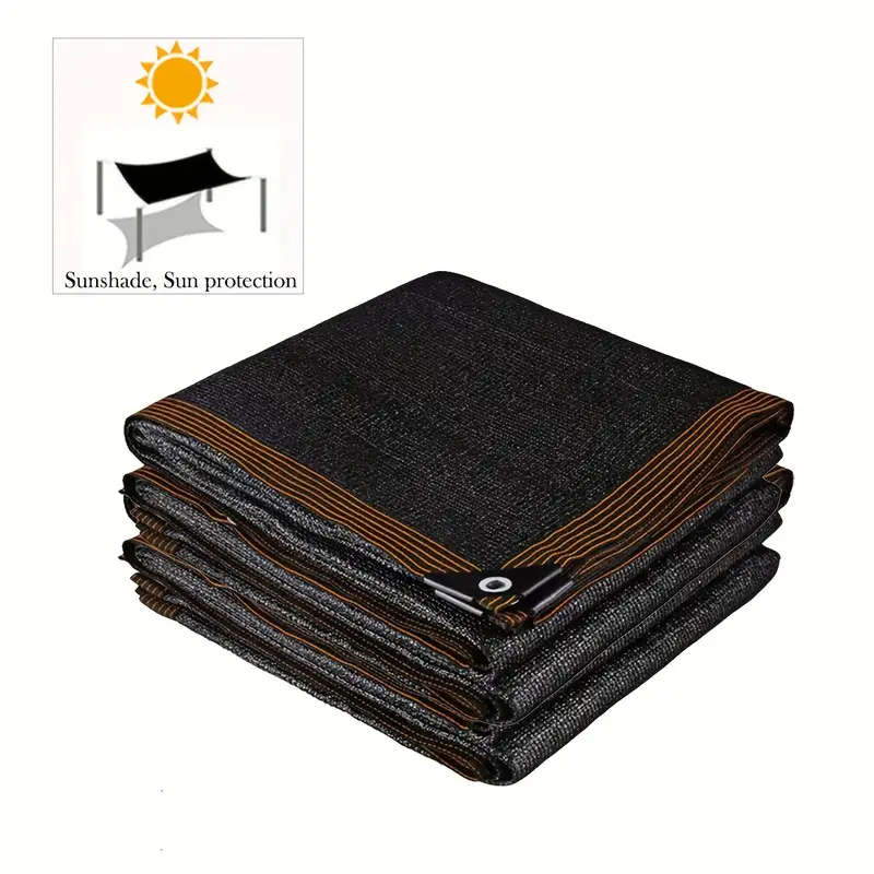 1pc 3x4m Courtyard Rectangular Sunshade Net Breathable Square Sunshade Suitable for Balconies Garage