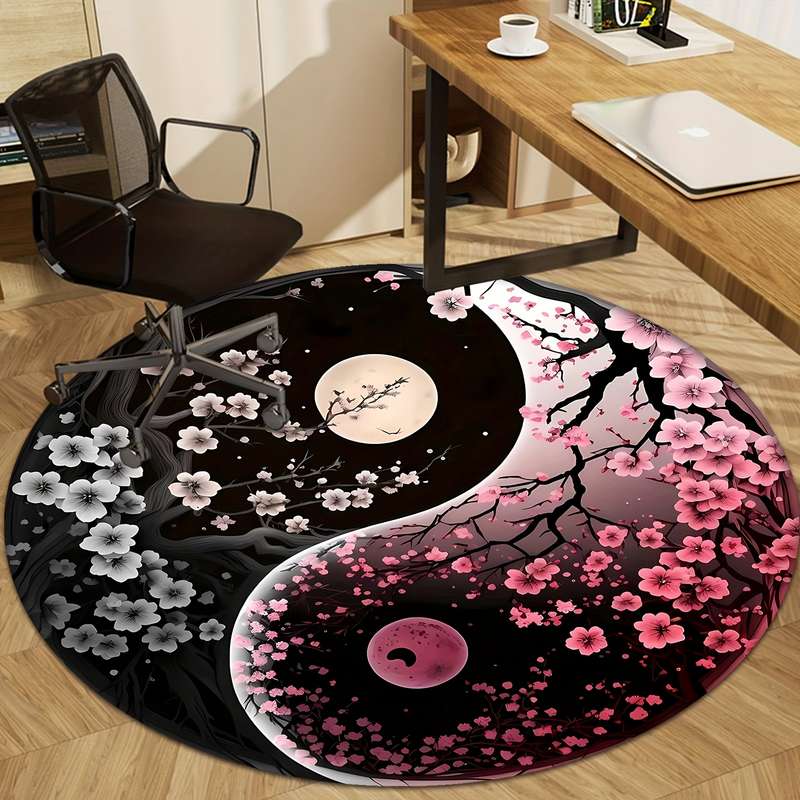 1Pc 47.24x47.24inch 120x120cm Floor Mat