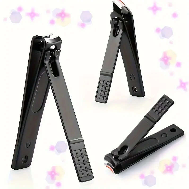 3-PIECE STAINLESS STEEL MANICURE PEDICURE SET SHARP NAIL CLIPPERS