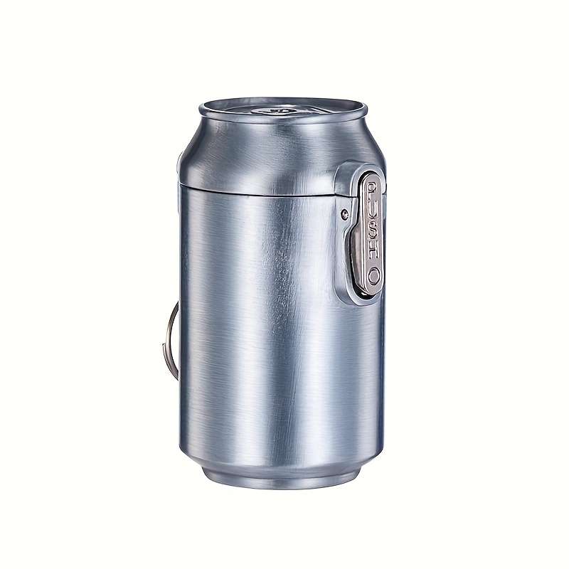 1pc Portable Mini Metal Ashtray for Car Bedroom Living Room Creative Irregular Shape No Electr