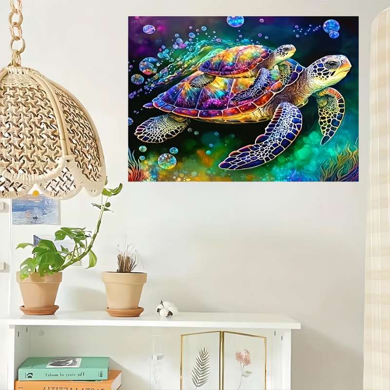 1000pcs Sea Turtle Jigsaw Puzzle Thick Durable Seamless for Adults Perfect for