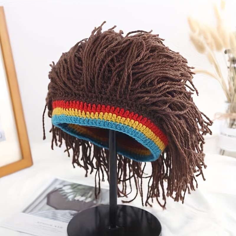 1Pc Light Brown Fashion Design Wig