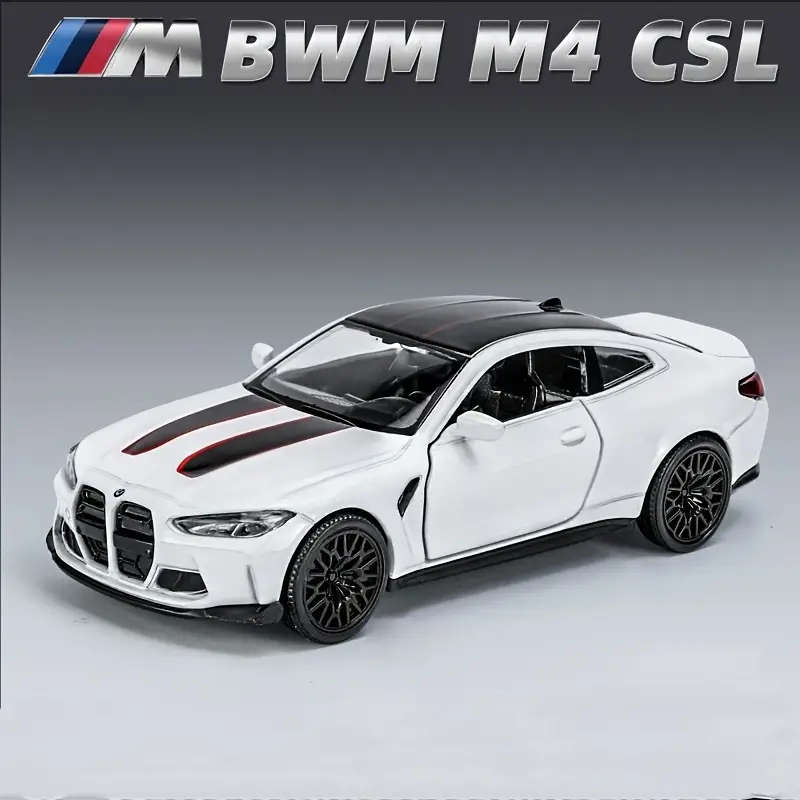RMZ City 1:36 Scale BMW M4 CLS Alloy Diecast Model Car, Pull-Back Operation, Metal Vehicle
