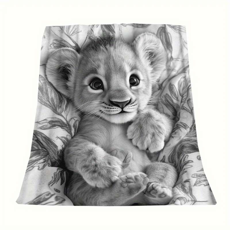 1ps Blanket Color Dark Gray size 200x230cm