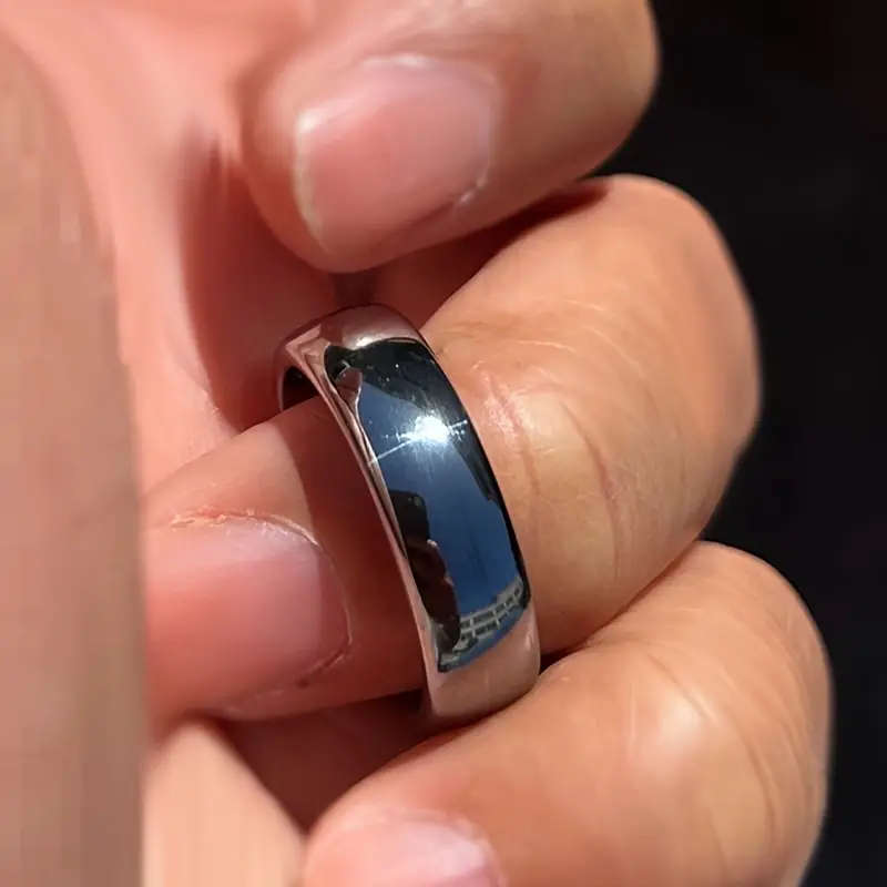 6mm Titanium Steel Ring