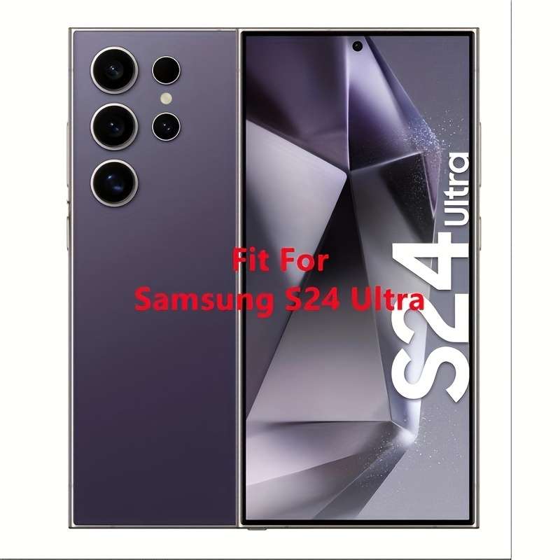 1pc Transparent For Samsung Galaxy S24 Ultra Phone Cases