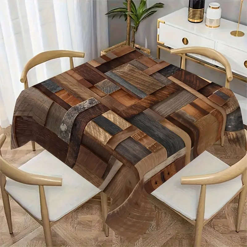 1 Piece Of Country Farmhouse Style Tablecloth 140*200Cm