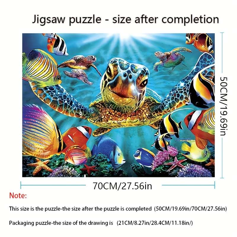 1000 Piece Paper Jigsaw Puzzle For Adults 19.7x27.6in