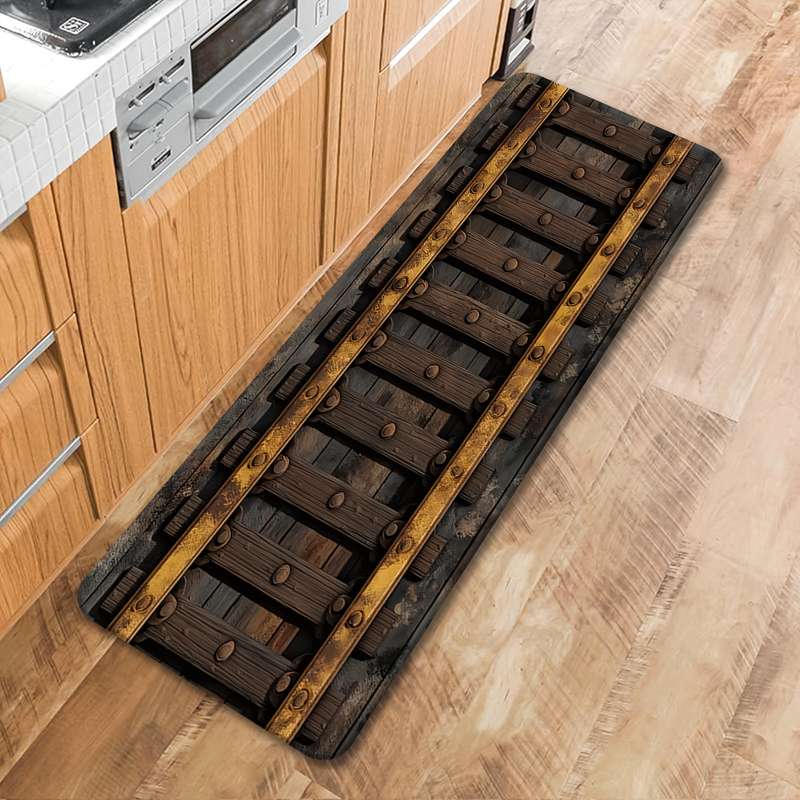 1Pc 17.7x59inch 45x150cm Floor Mat