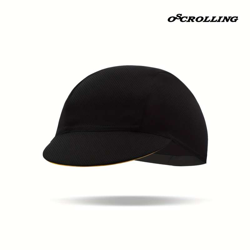 1pc Oscrolling Cycling Cap Breathable Quick-Dry Sports Hat with joyful Face Jack-O-Lantern Desi