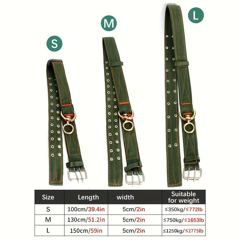 Heavy Duty Canvas Livestock Halter