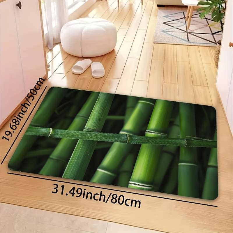 1Pc Green 19.69x31.49inch 50x80cm Floor Mat