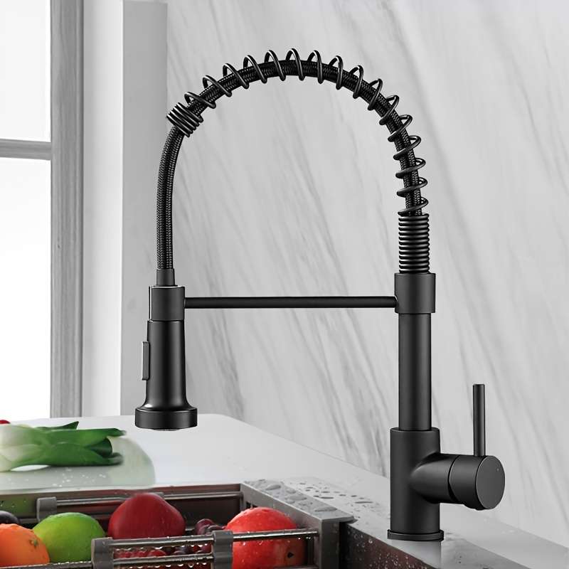 1 Piece Twinbell Modern Kitchen Faucet