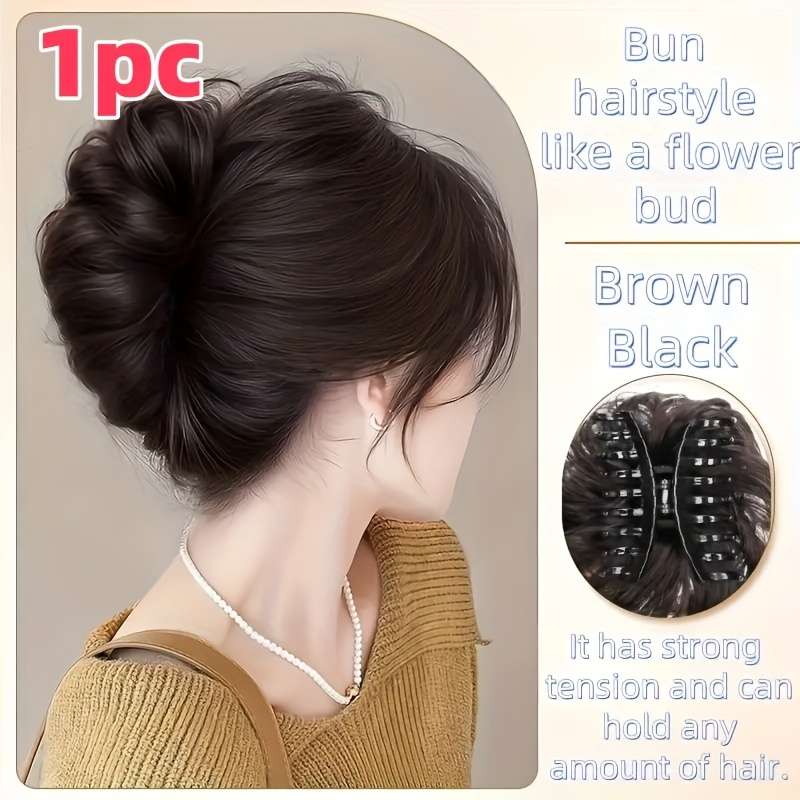 1Pc Black&Brown Color 15.24cm Fashion Design Wig