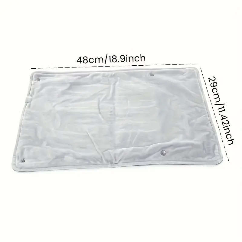 1pc Soft And Comfortable Flannel Heating Pad for Home And Travel Portable Plug in Use Warm Handbag f