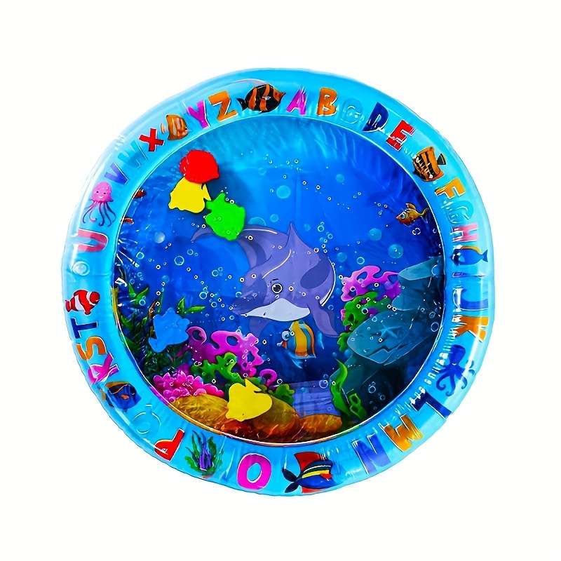 1piece Dolphin With Round Letters Cooling Pad