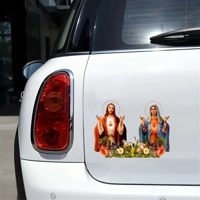 1pc Jesus Christian Themed Stickers