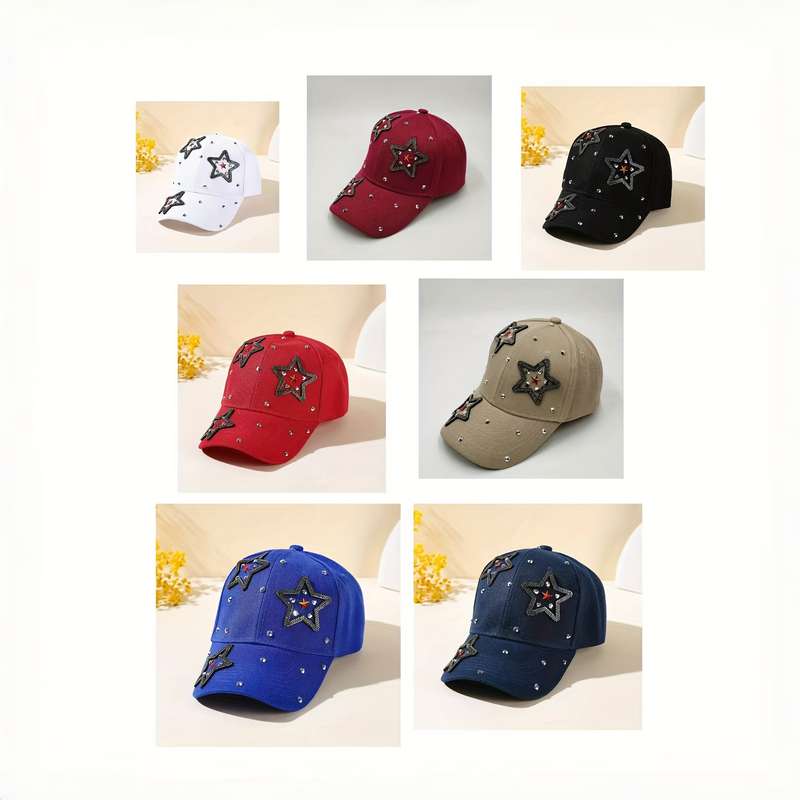 1pc Polyester Baseball Cap Fantasy Wedding Outdoors Sun Protection Adjustable Inelasticity Fit w