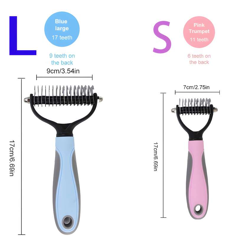 1pc Pink Size LPet Comb