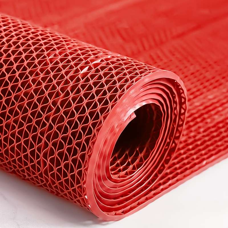 1Pc Red 60x90cm 23.62x35.43inch Floor Mat