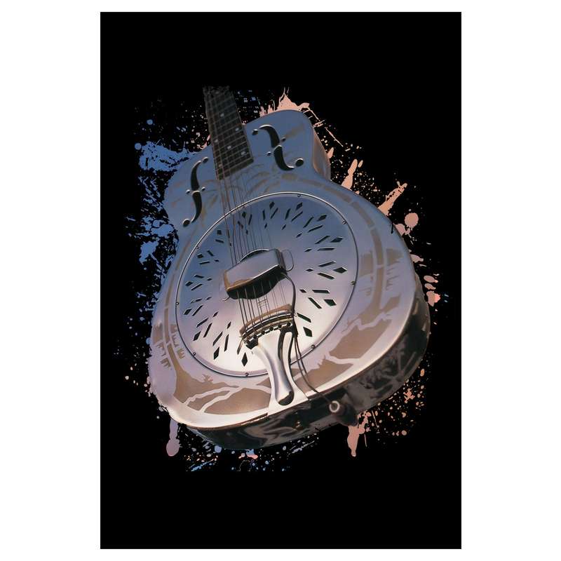 1pc One Piece of Dire Straits Brothers Frameless Canvas Artwork Measuring 30.48X45.72 cm Designed