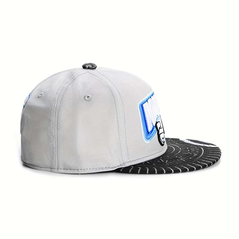 1pc Munchies Graphic Snapback Baseball Cap for Adults Lightweight Stretch Fit 100% Polyester Hip-