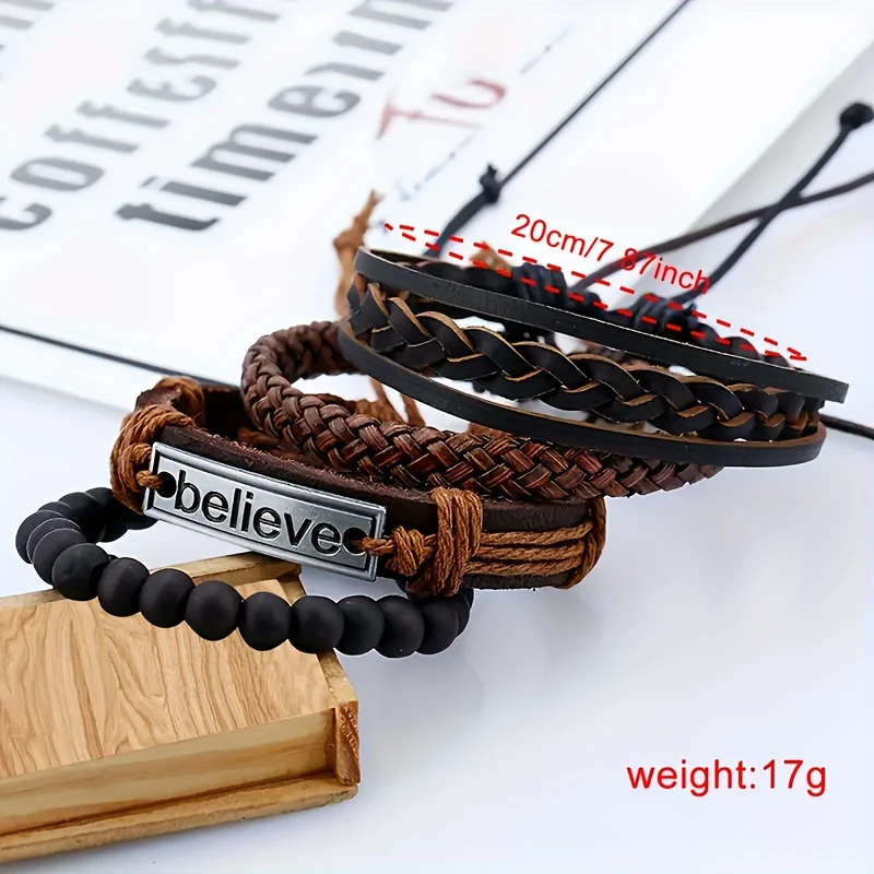 5pcs Fashion Quartz Watch Classic Bracelet Set Perfect for Valentine's Easter Ramadan