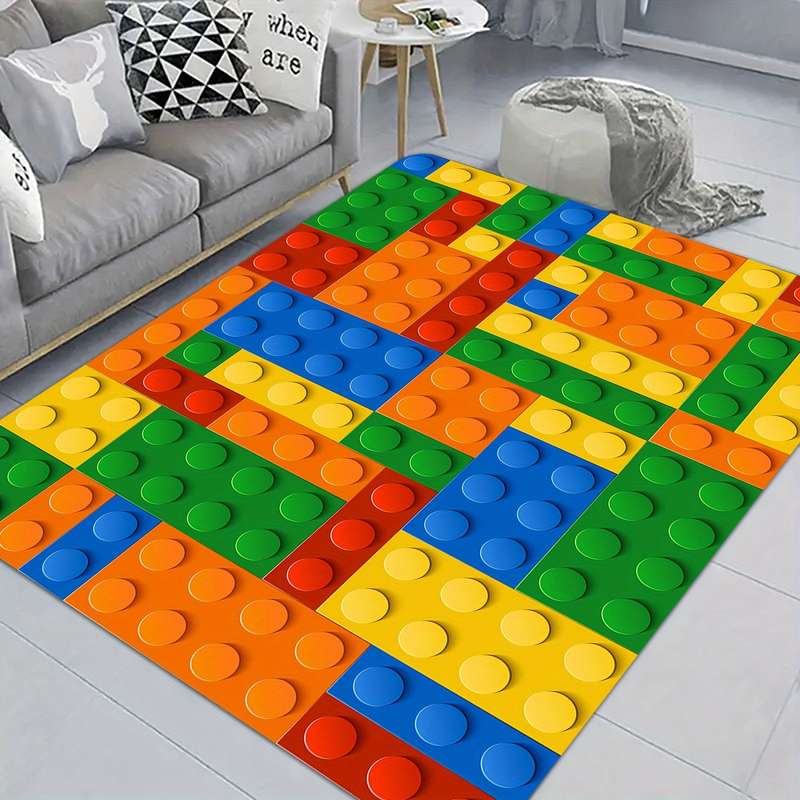 1Pc Polychrome 100cmx150cm 39.37x59inch Floor Mat