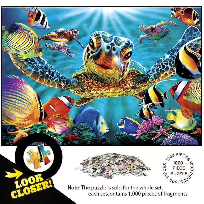 1000 Piece Paper Jigsaw Puzzle For Adults 19.7x27.6in
