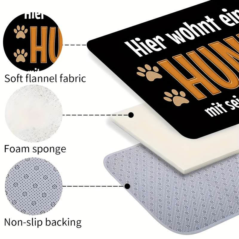 1Pc 23.6x35.4inch 60x90cm Floor Mat