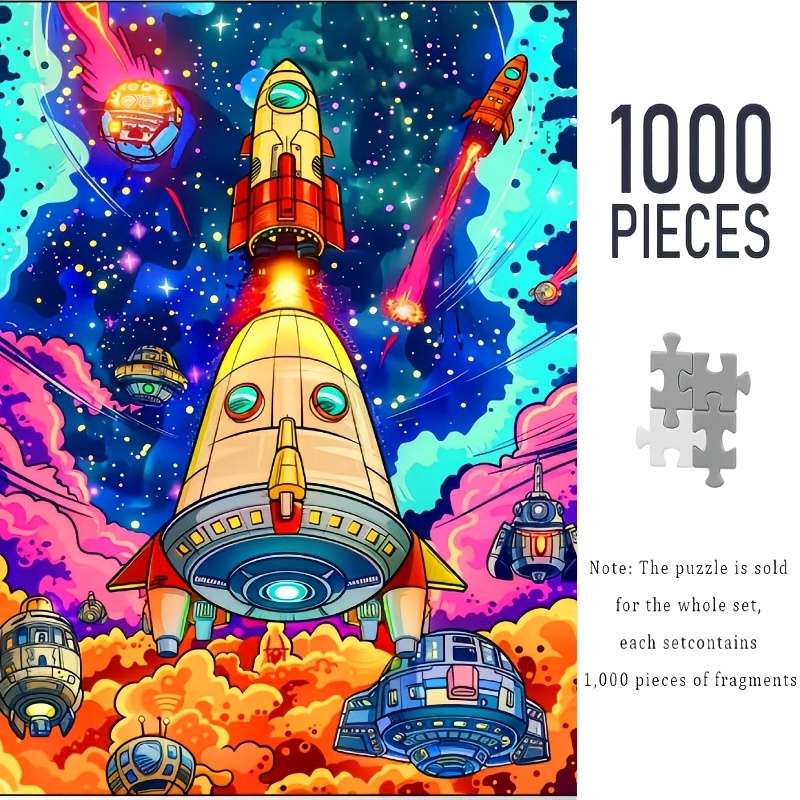 1000 Piece Mini Paper Jigsaw Puzzle