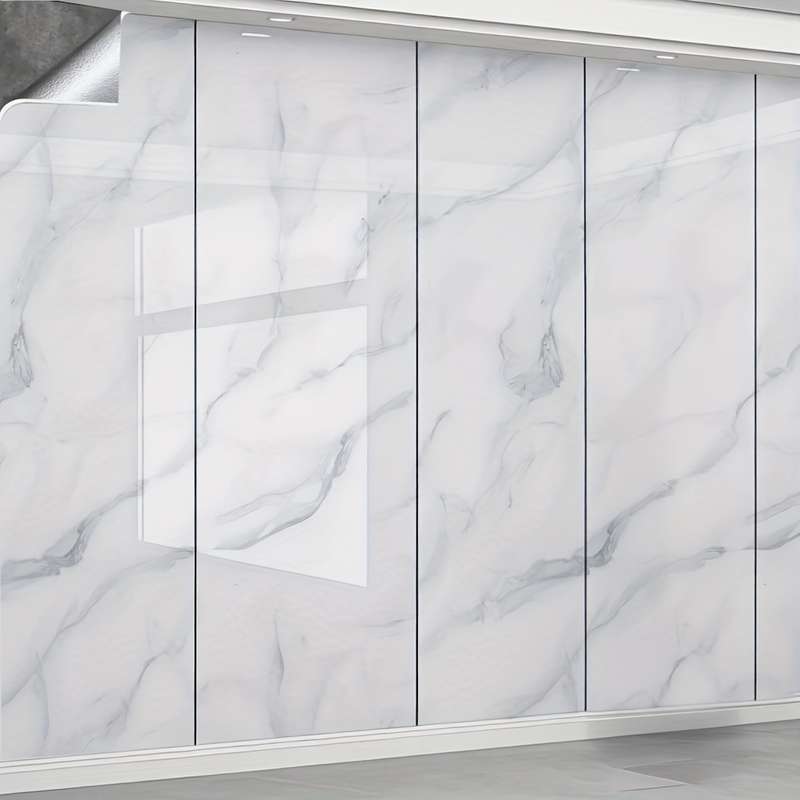 1PC Wall StickersLarge Flower White Pattern60X300CM  23.62X118.11IN
