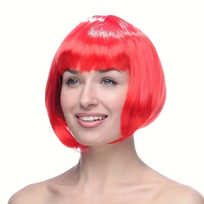 1Pc Blue Fashion Design Wig