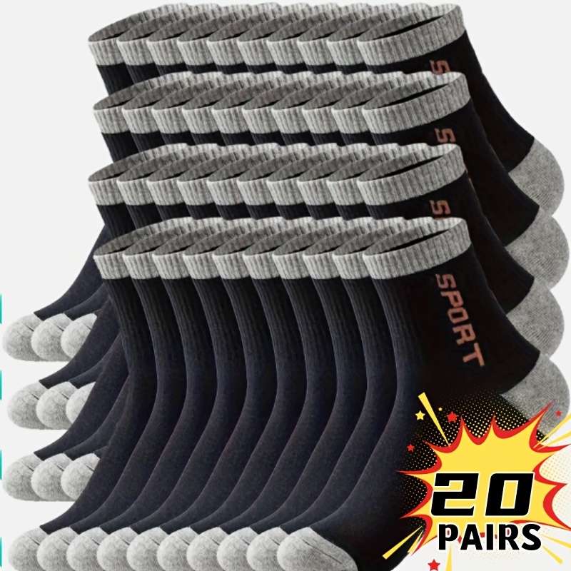Sock 20Pairs Blue  One Size